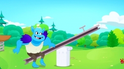 کارتون هیولای دوست داشتنی من قسمت 9